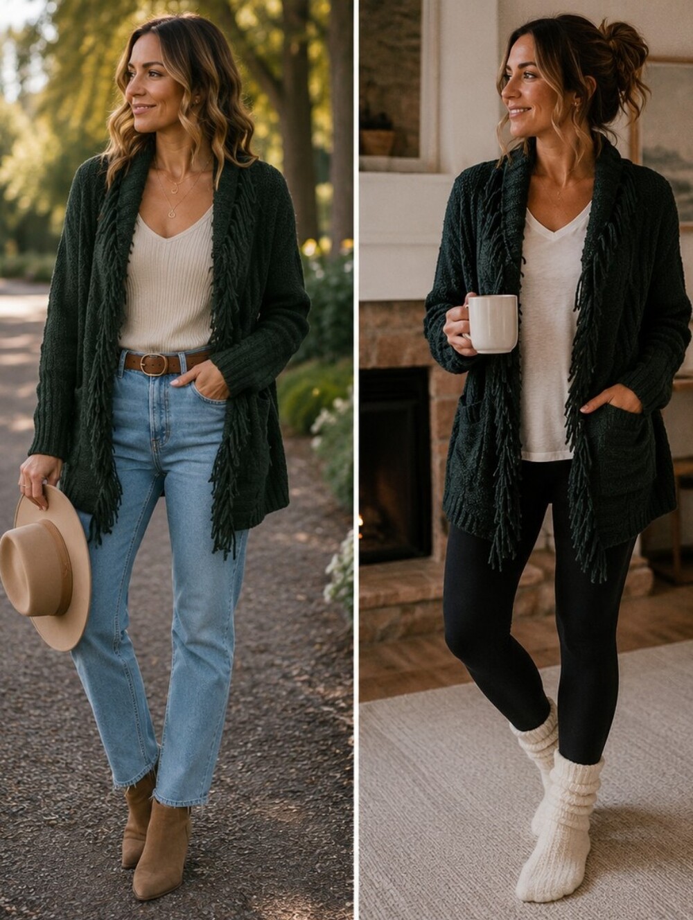 Gypsies & Moondust Fringe Cardigan Sweater 💫